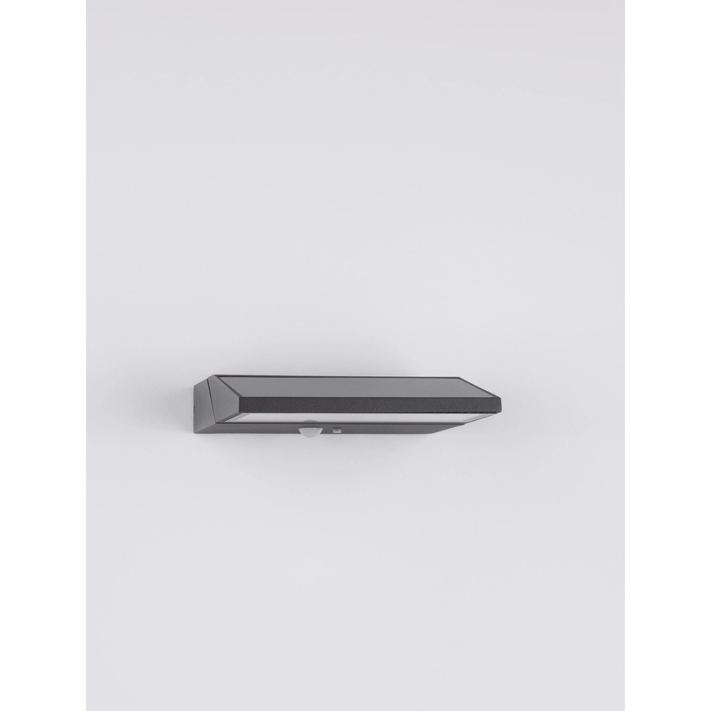Solar-Wandleuchte Prim anthrazit Lyora 5212017432667