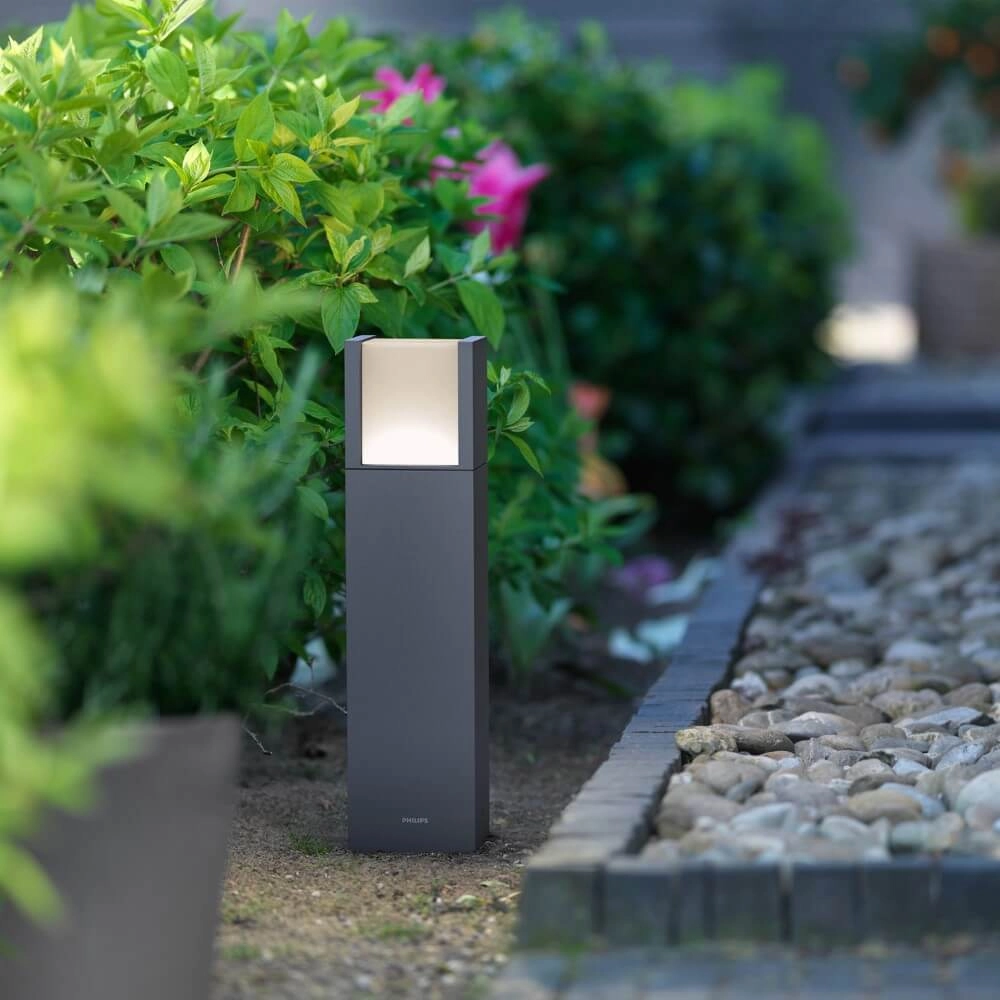 Laterne Arbour 40cm - Anthrazit Philips 8719514490246