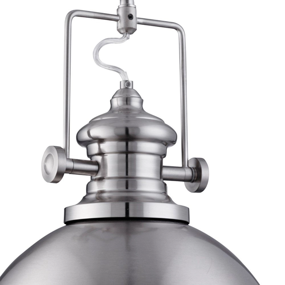 Hängelampe Industrial Pendants Ø 31 cm Silbermatte Searchlight 5053423050904