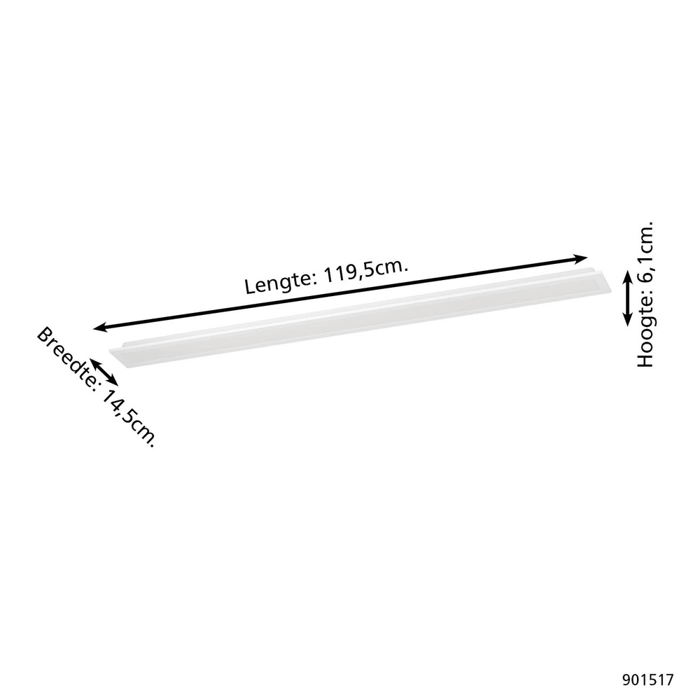 Smarte Deckenleuchte Moradillo-Z weiß 14,5cm Eglo 9008606342204