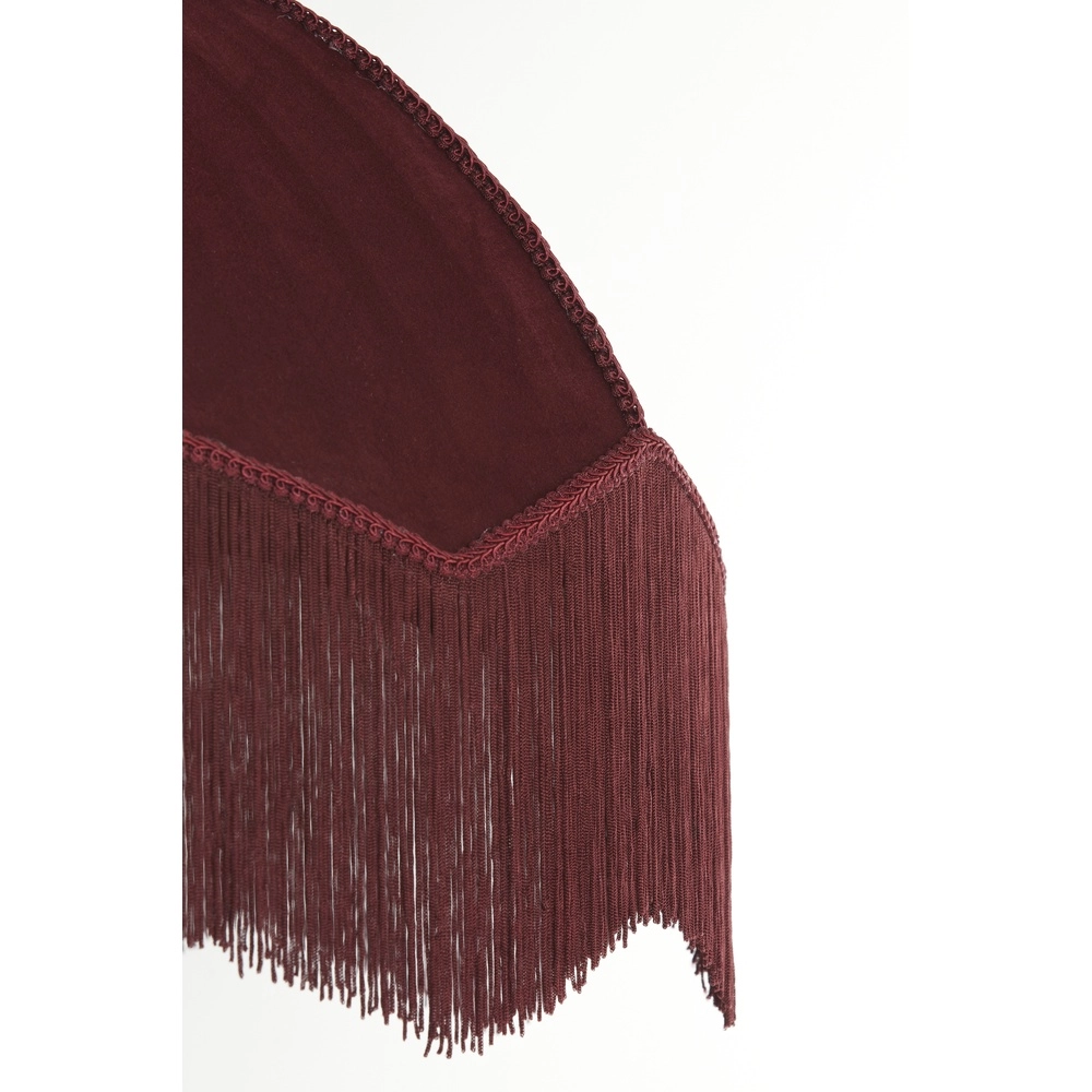 Pendellampe Malacia Ø 50cm – Samt-Bordeaux Light & Living 8717807759278