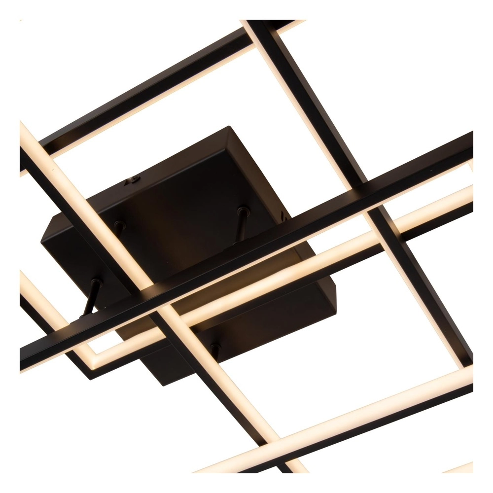 Design-Deckenlicht Lokero Schwarz Lucide 5411212782953