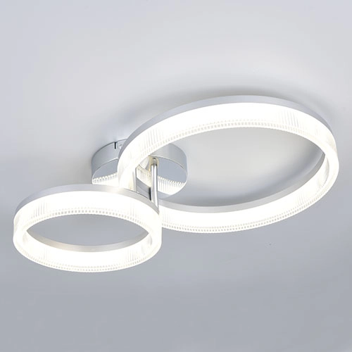 Moderne Deckenlampe Mova S-Chrom Trio 4017807682175