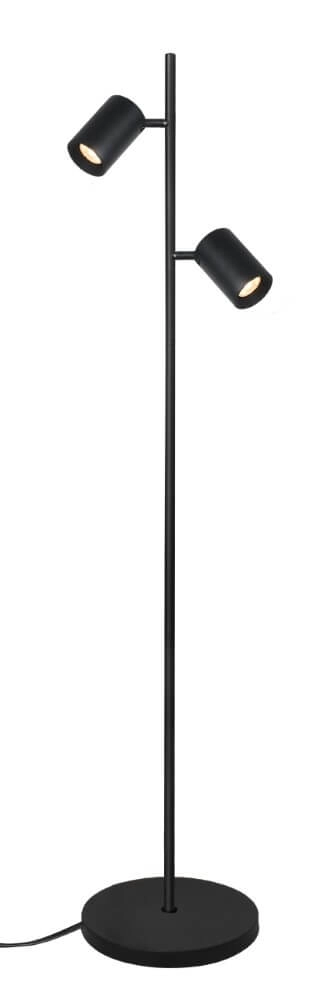 Stehlampe Megano schwarz 2-flammig