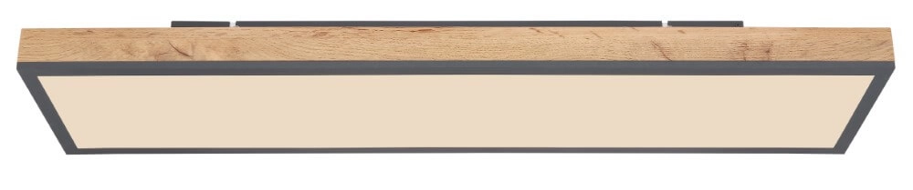 LED-Deckenleuchte aus Holz Doro 80x20cm Globo 9007371424993