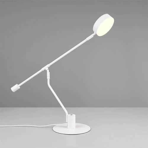 LED-Schreibtischlampe Manduro Weiß Trio 4017807616002