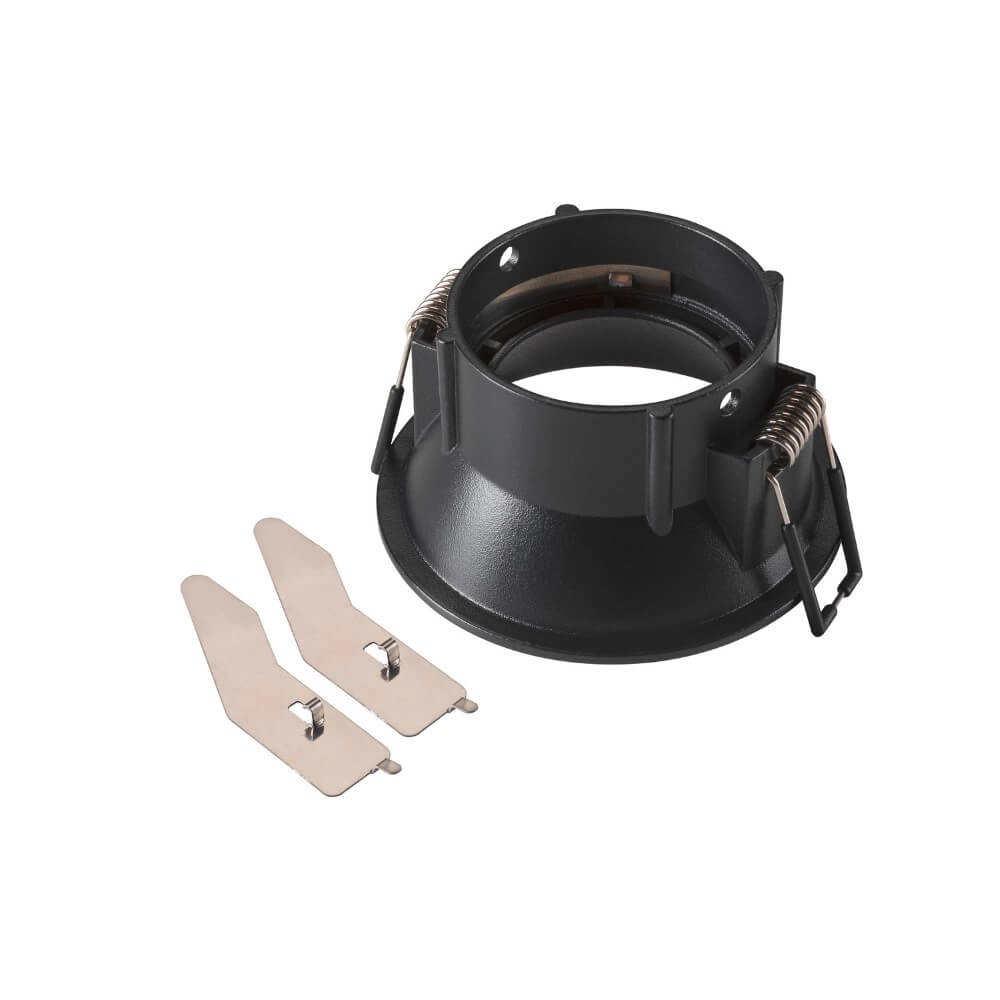 Montagering New Tria 75 rund schwarz - Einbau - ohne Armatur SLV 4024163278331