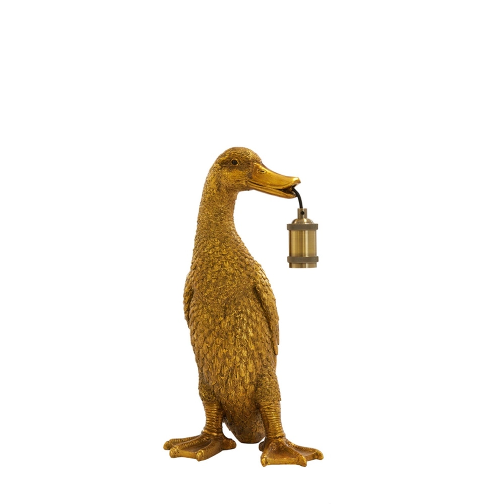 Tischlampe Duck Entenbronze 48,5 cm