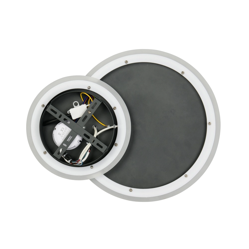 Runde Deckenlampe Serea Schwarz Trio 4017807703818