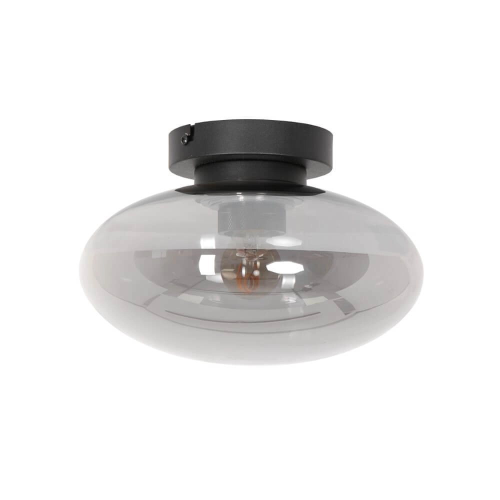 Deckenleuchte aus Glas Reflexion oval Ø 25cm Steinhauer 8712746161328