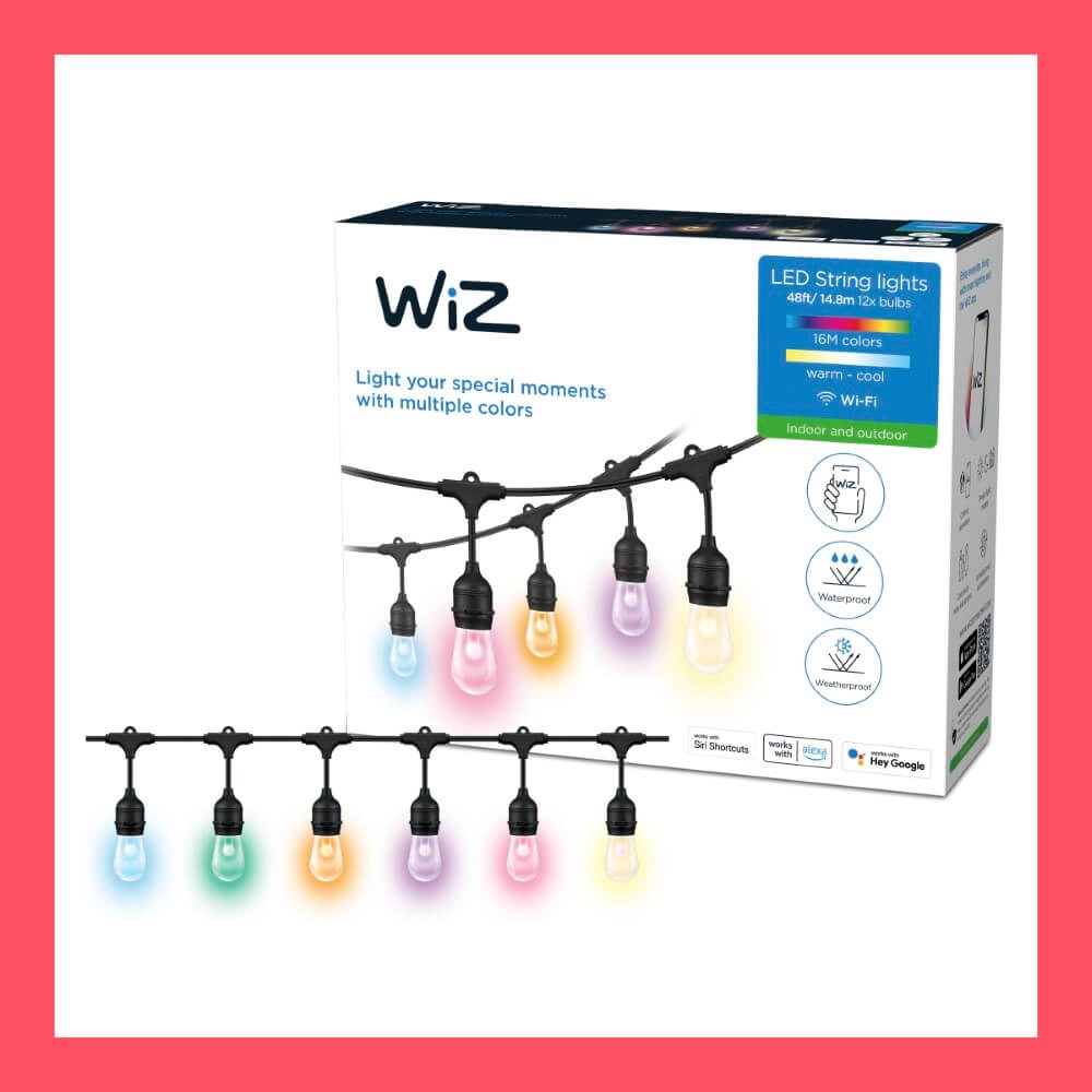 String Lights mit 12 smarten Stimmungslichtern WiZ 8719514554450