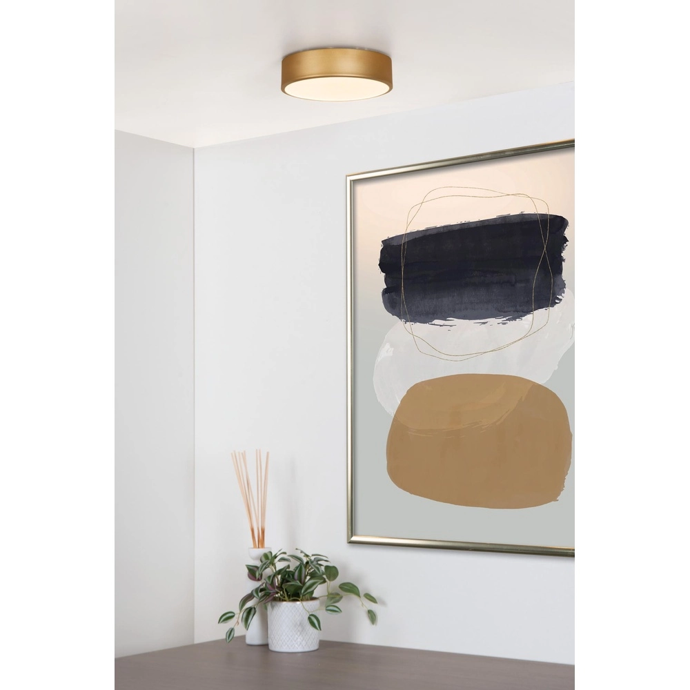 Deckenlicht Unar Ø 20cm - 2700K - Gold Lucide 5411212791849