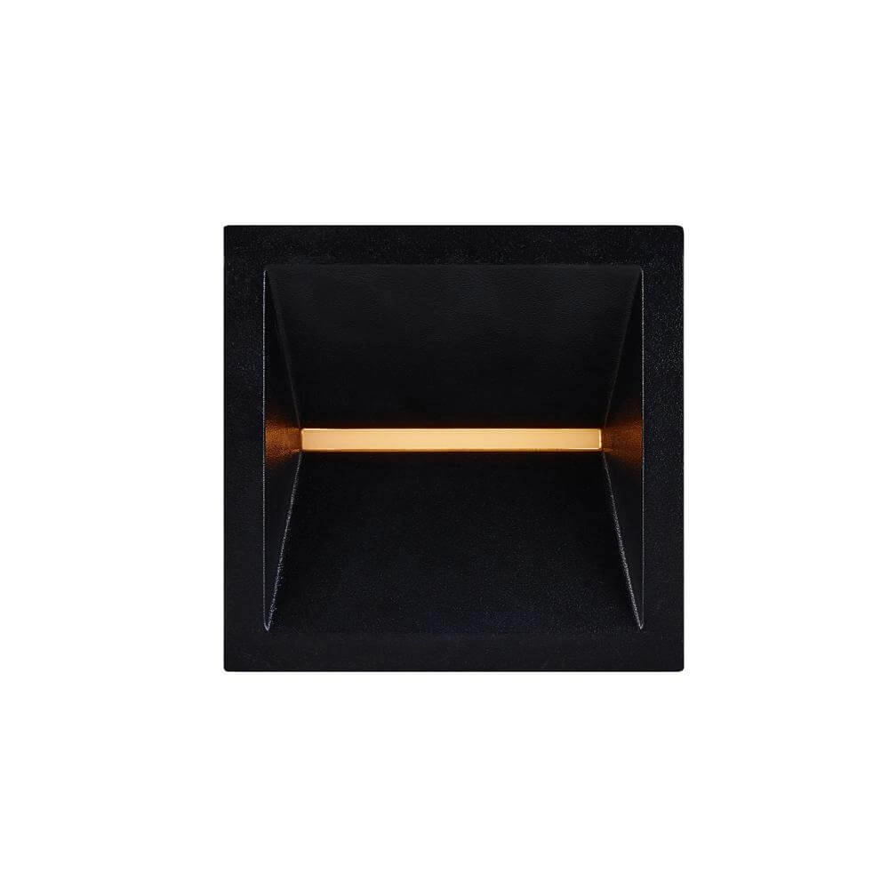 Quadratische Wandleuchte Rivo schwarz Nordlux 5704924023521