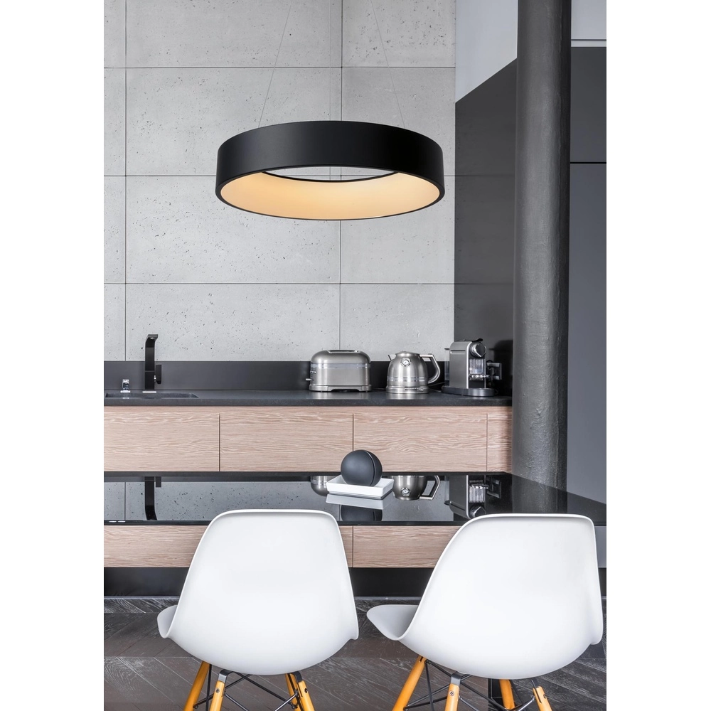 Pendellampe Talowe Led Ø 60 cm schwarz Lucide 5411212460707