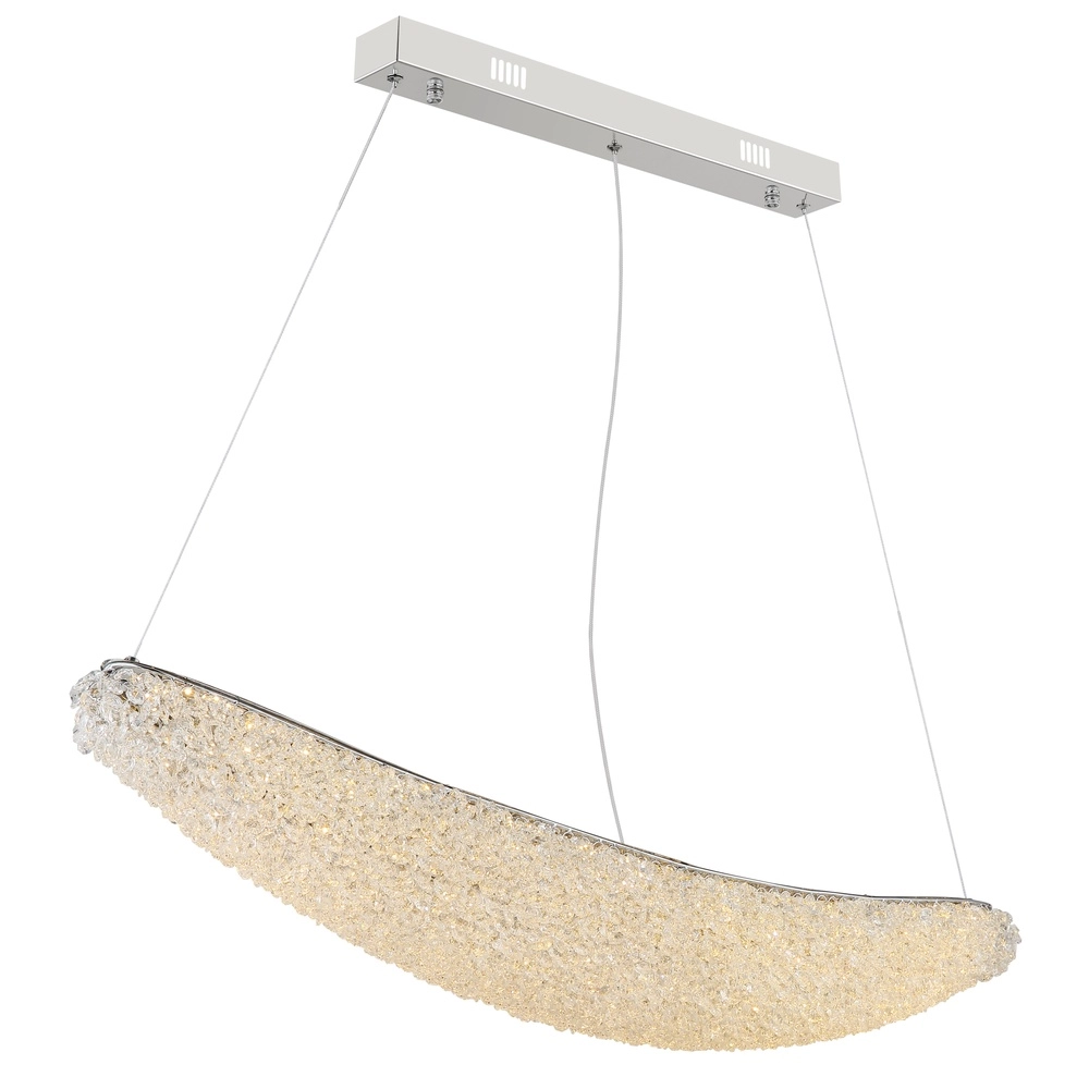 Pendellampe Kristalla Chrom Globo 9007371566785