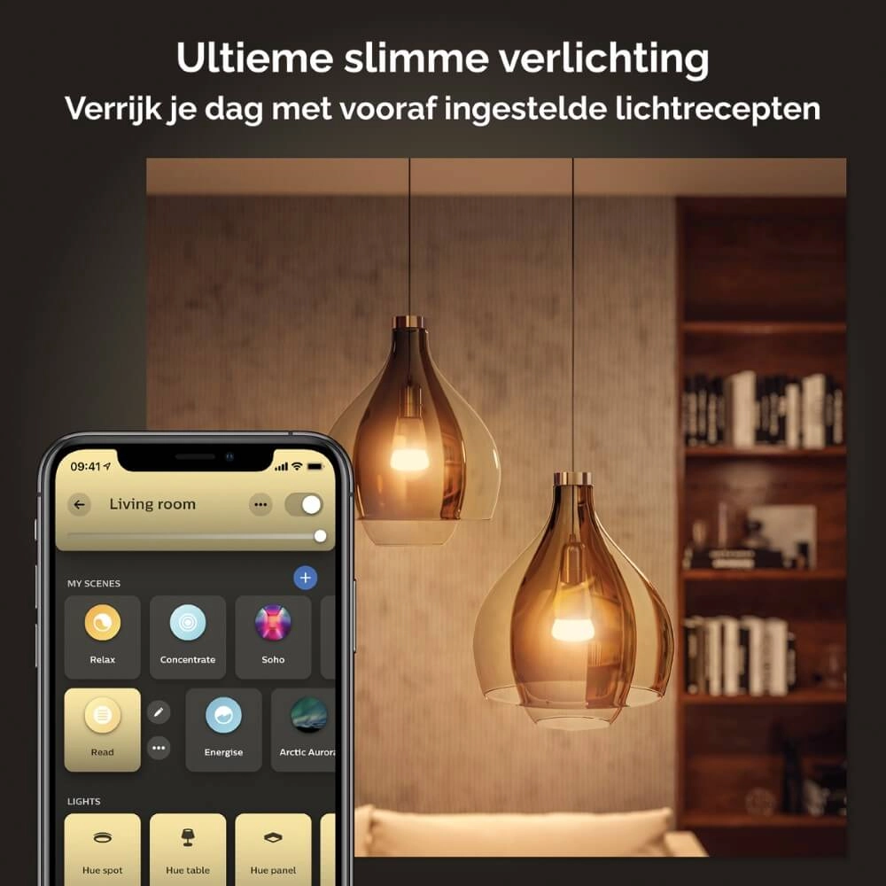 Hue Starterpack - E27 - 11W - White Ambiance 3er-Set Philips 8719514291232