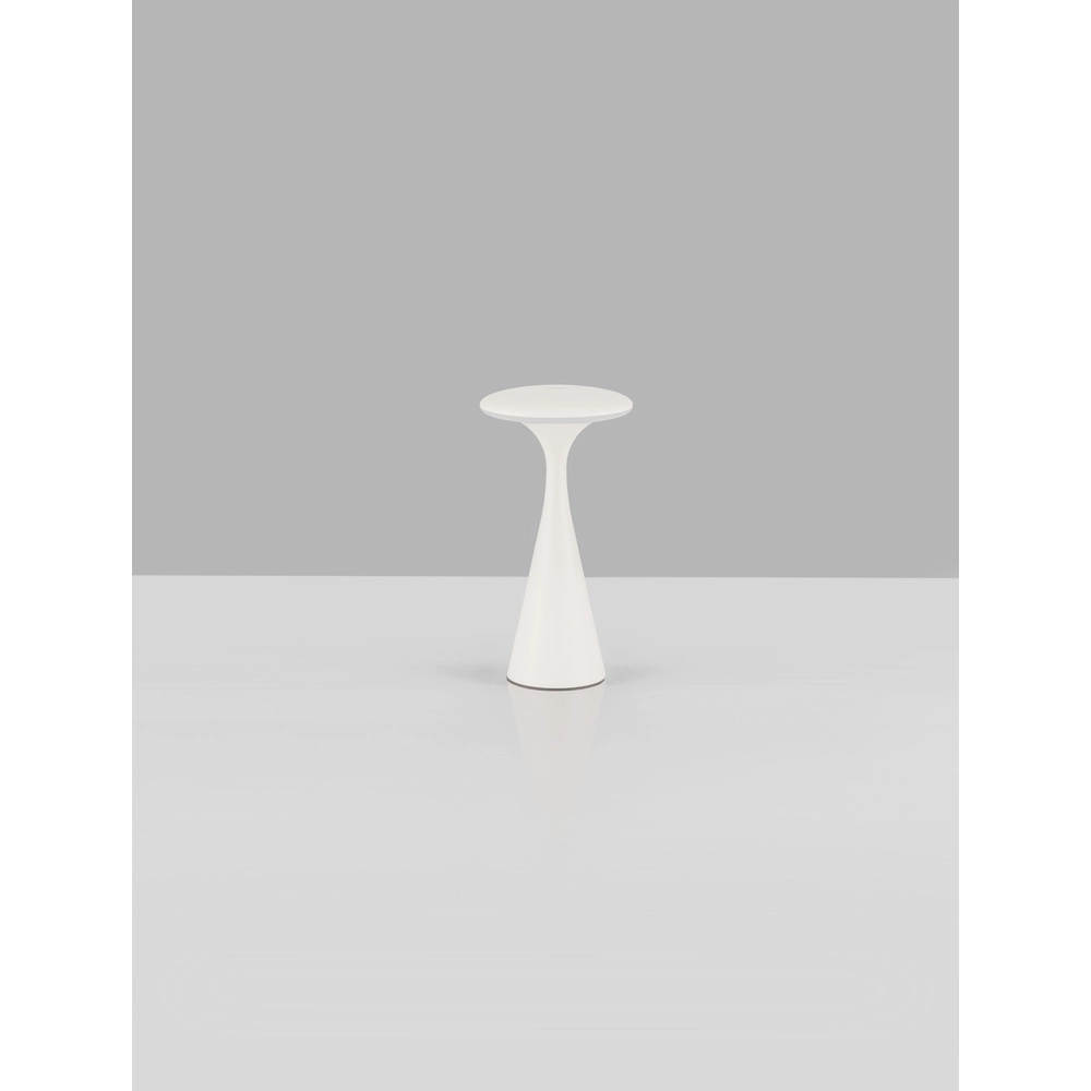 Design-Tischleuchte Grigio weiß Lyora 5212017479051