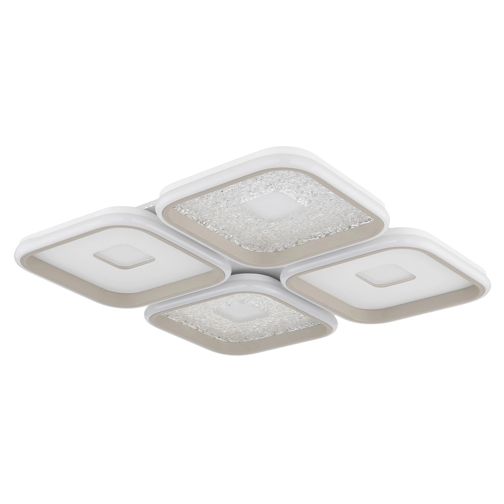 Moderne Deckenleuchte Mosaiko 54 x 54cm sandbraun Globo 9007371572762