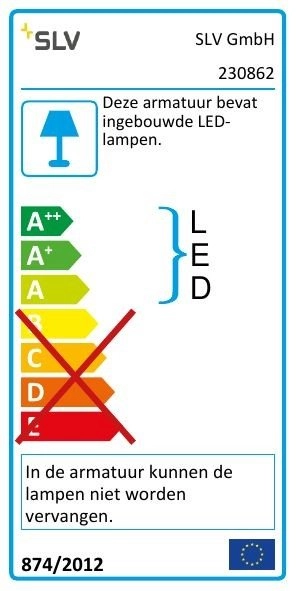 LED-Außenleuchte Iperi WL Downlight SLV 4024163126885
