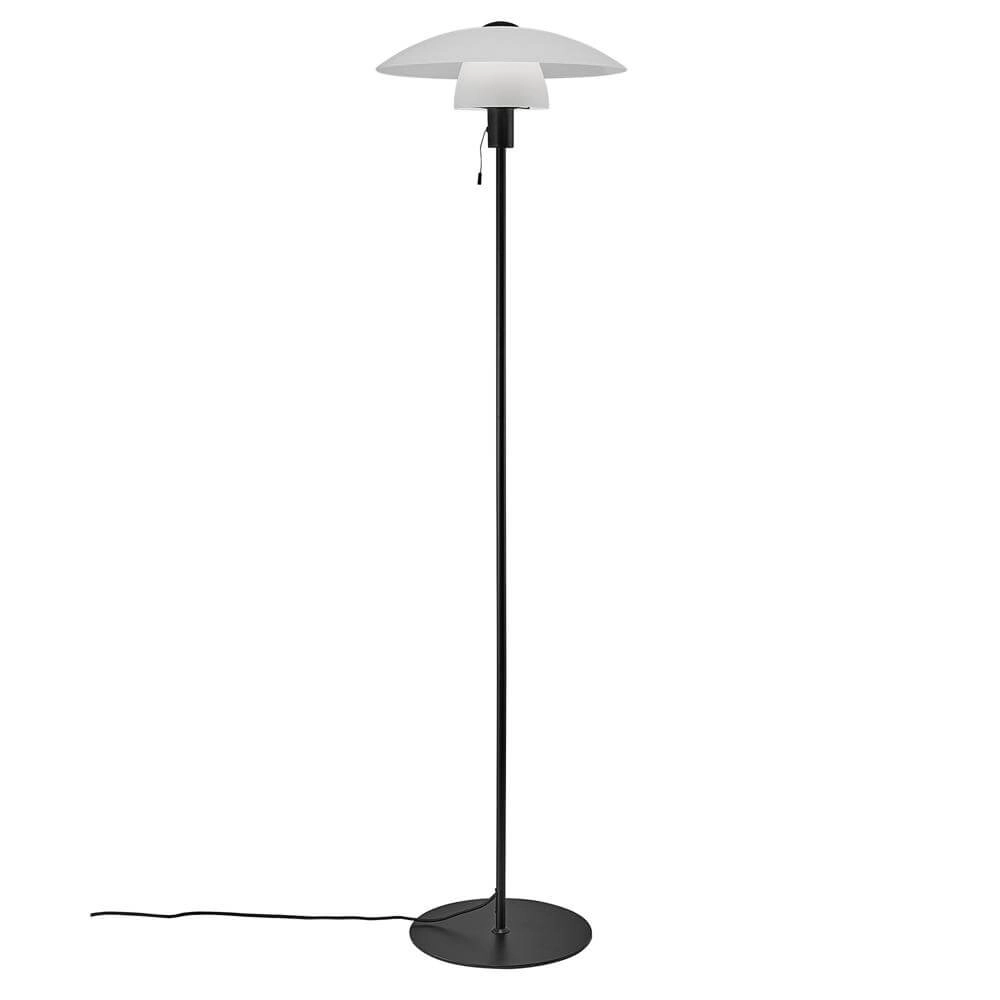 Moderne Stehleuchte Verona Schwarz-Weiß Nordlux 5704924001659