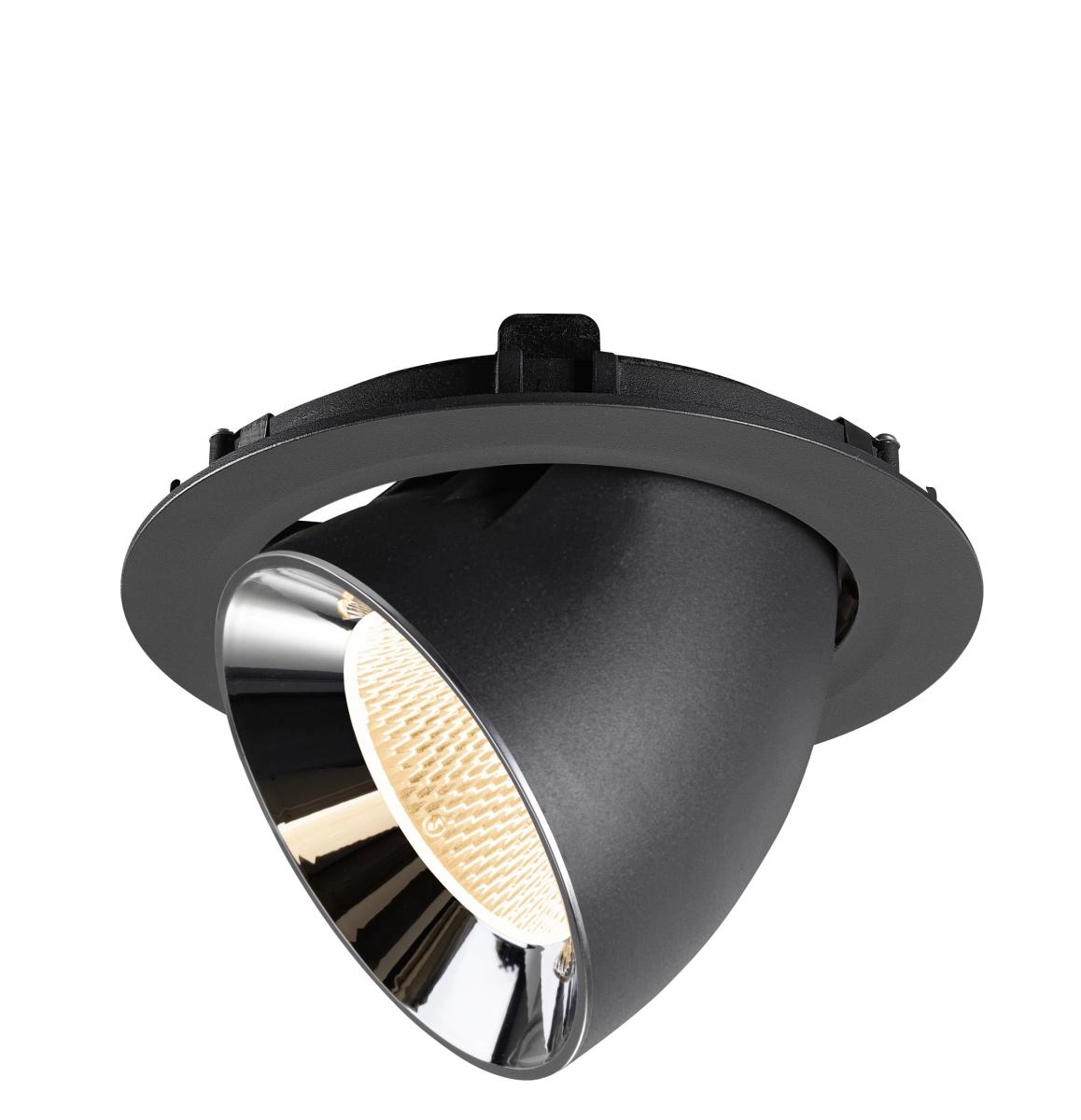 Einbau-Strahler Numinos Gimble XL Schwarz/Chrom 2700K - 20gr SLV 4024163308885