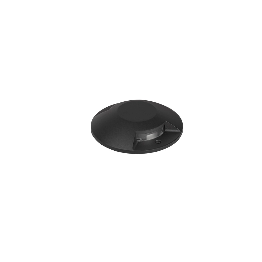 Flach montierter Bodenspot Grado schwarz - 12W Lyora 5212017497901