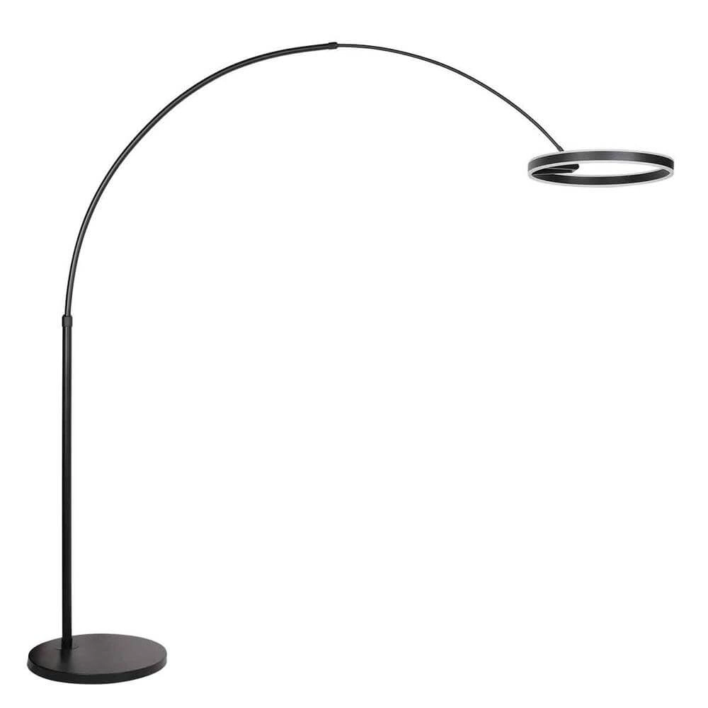 Design-Bogenlampe Ringlux schwarz Steinhauer 8712746176551