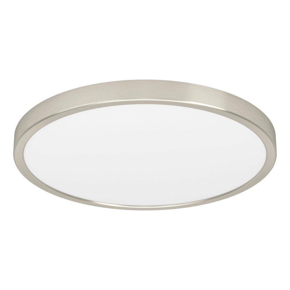IP44 Zigbee-Lampe Fueva 6-Z rund – Edelstahl – Ø 38,9 cm