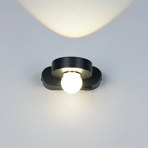 Wandlampe Arpino Schwarz 15 cm Trio 4017807683639