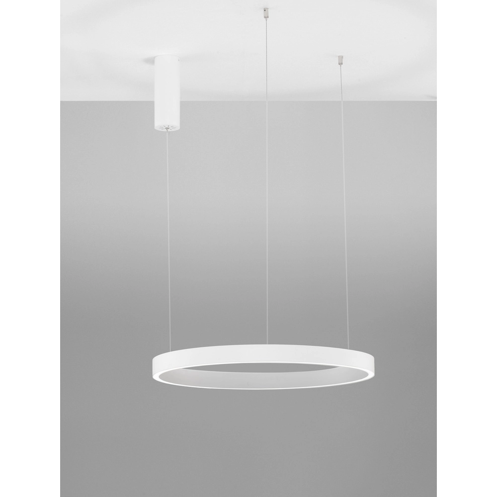 Design-Pendelleuchte Elowen weiß Ø 60cm Lyora 5212017439048