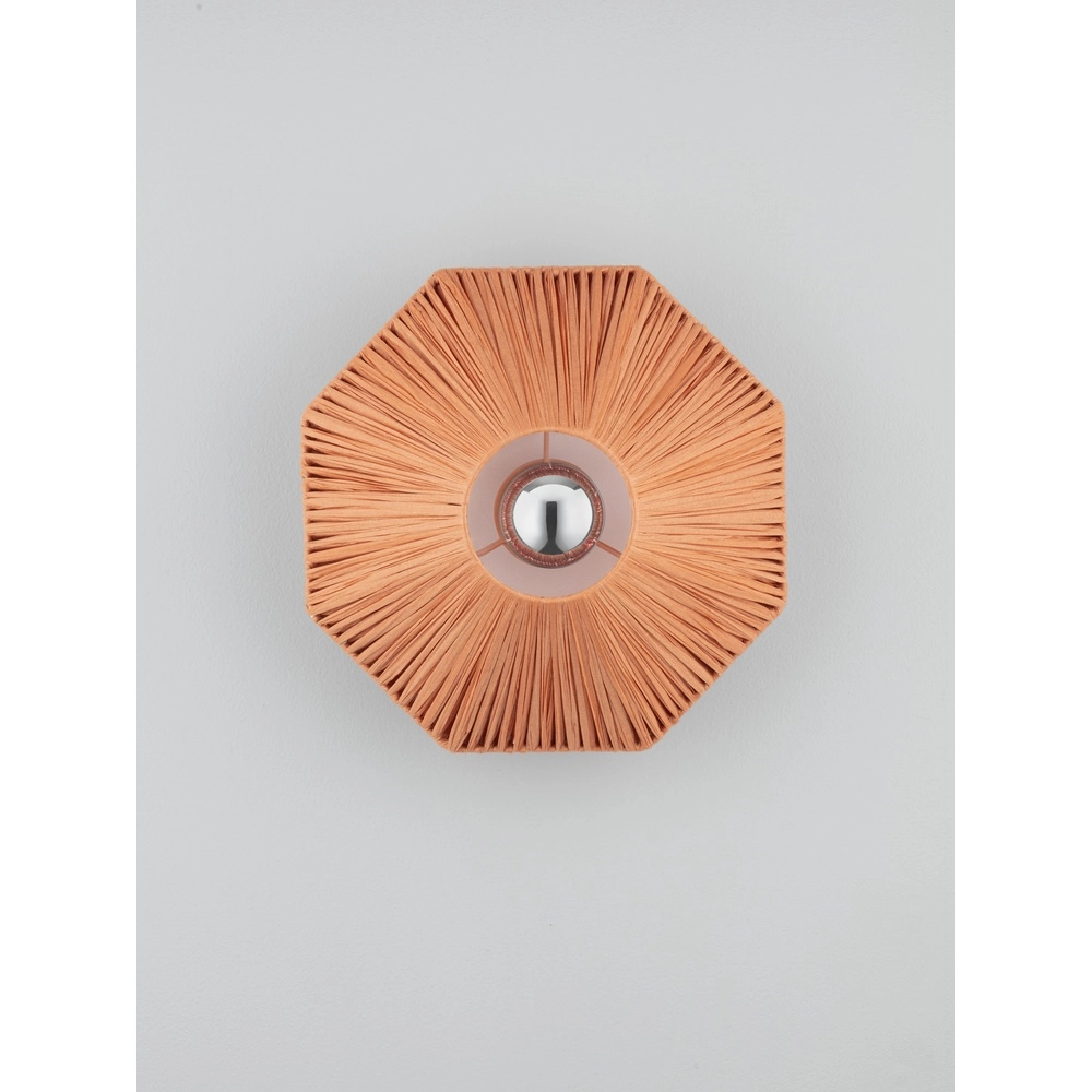 Wandlampe Elvio Terrakotta Ø 30 cm Lyora 5212017493873