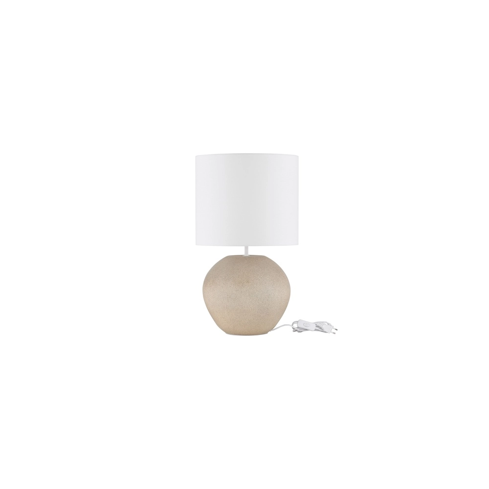 Tischlampe Mizu Creme mit weißer Kapuze Lyora 5212017468901