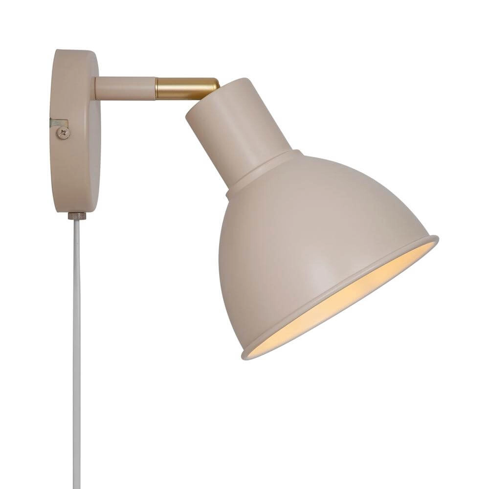 Wandleuchte Pop sandbraun