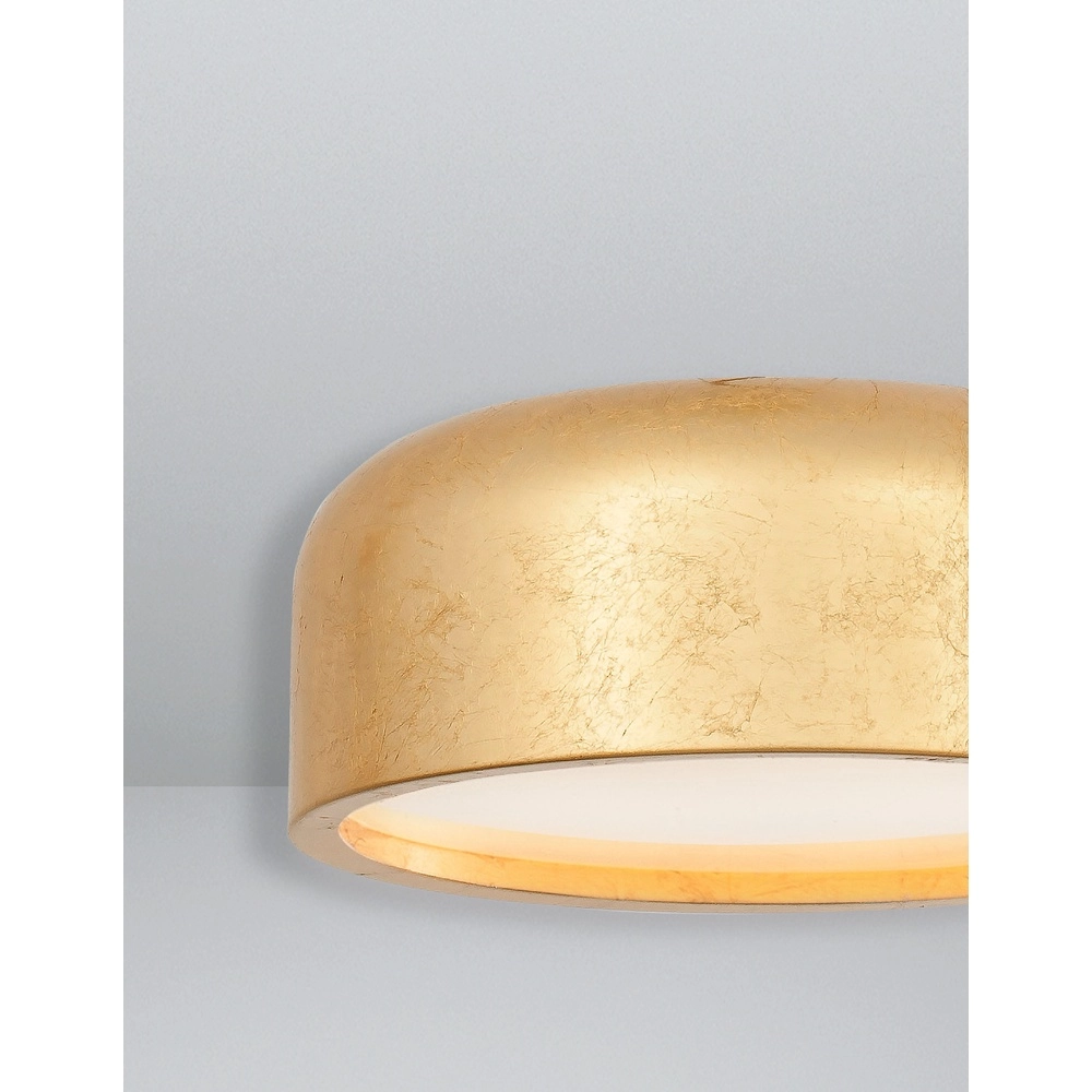 Design-Deckenleuchte Perleto gold Ø 35cm Lyora 5212017419576
