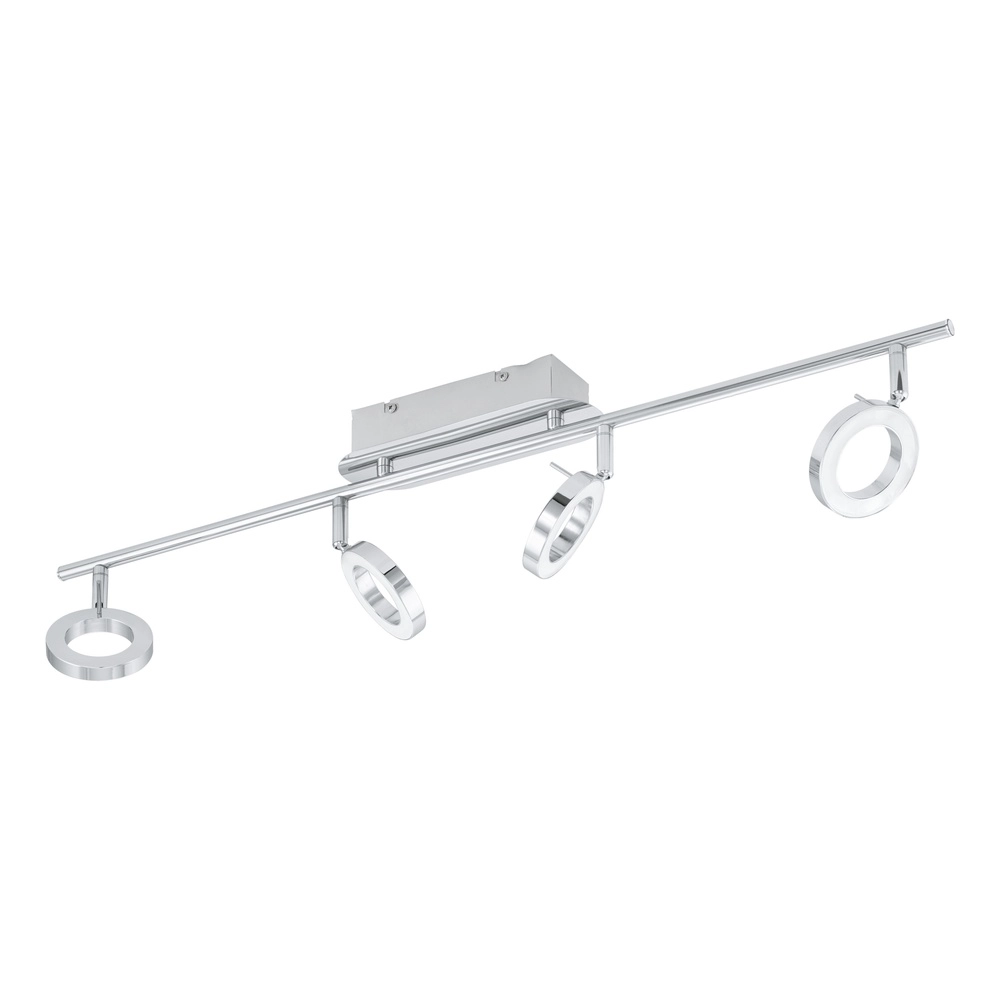 Deckenlampe Naudella 4-Licht Chrom