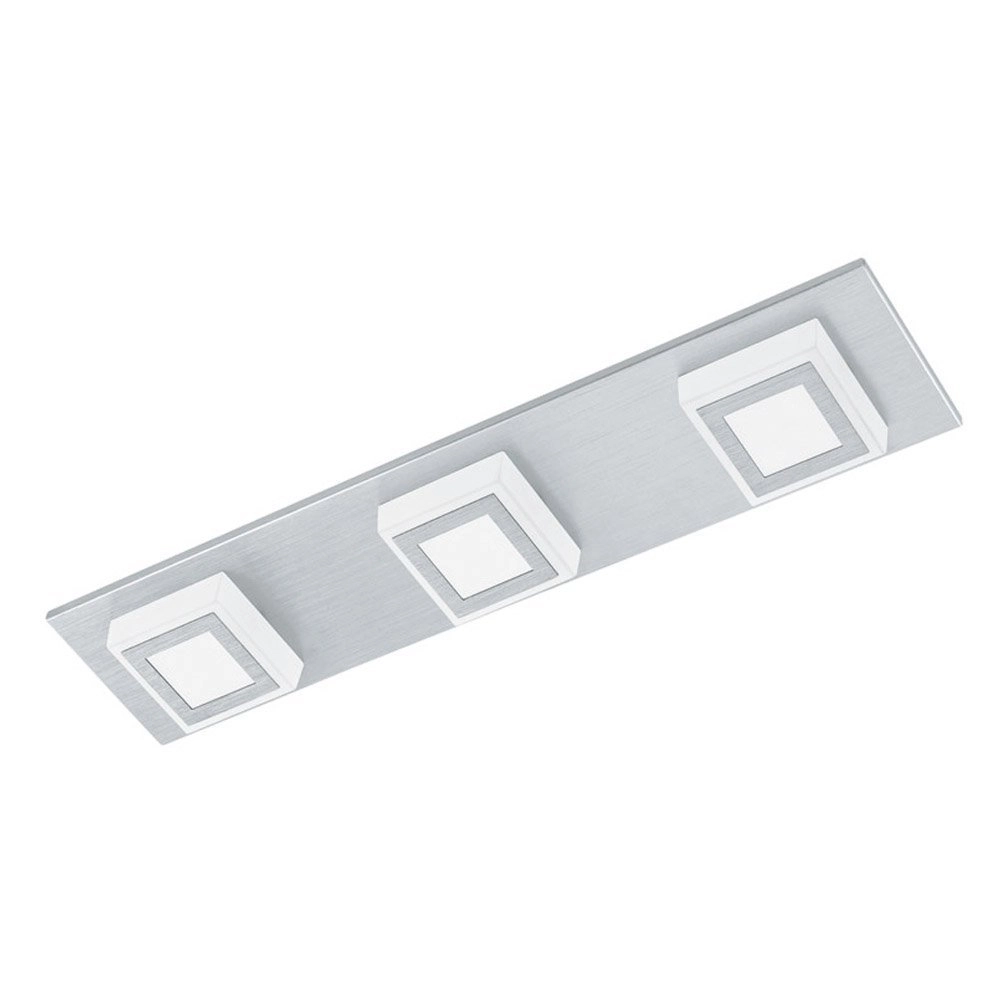 LED-Deckenlampe Masiano 3-Licht-Metallgrau Eglo 9002759945077