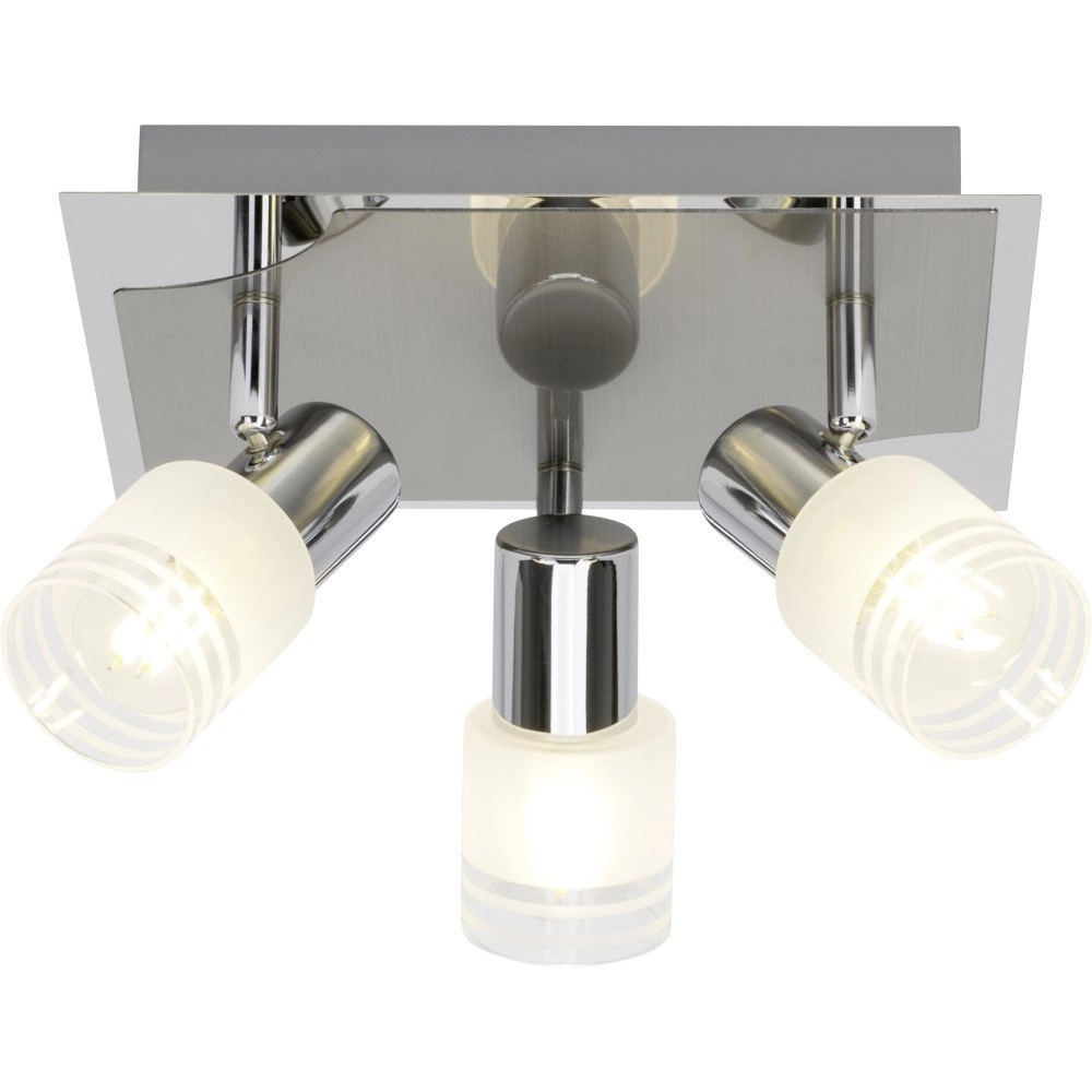 Deckenspot Lea 3-leichter grau