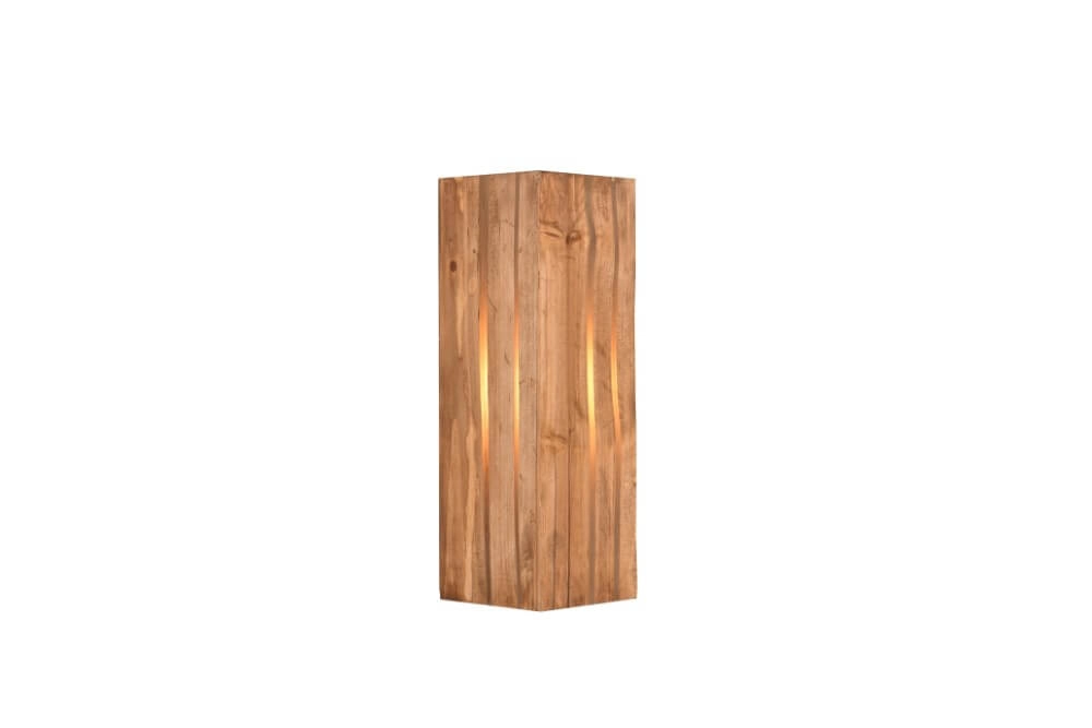 Wandleuchte aus Holz Karuni Trio 4017807616514