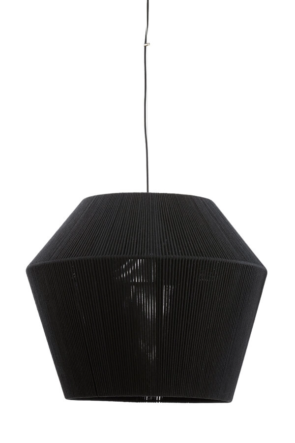 Böhmische Pendelleuchte Agaro schwarz Ø 71cm Light & Living 8717807702052