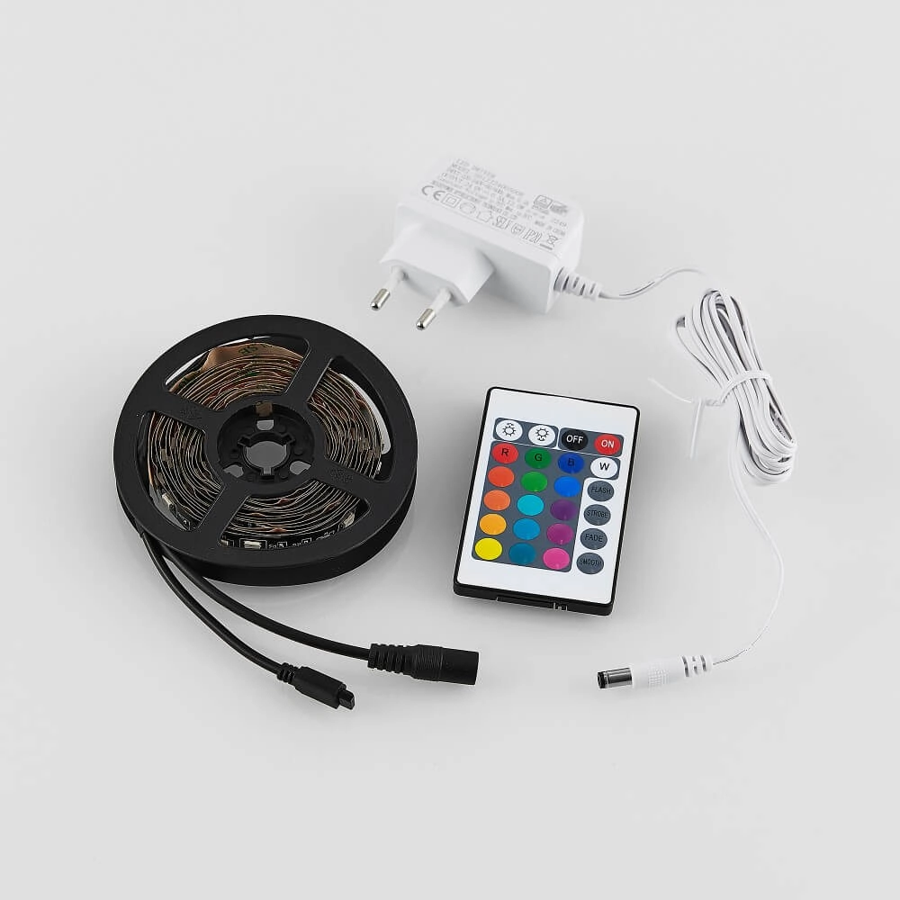 LED-Streifen Gaming Grip RGB 3m schwarz Trio 4017807577310