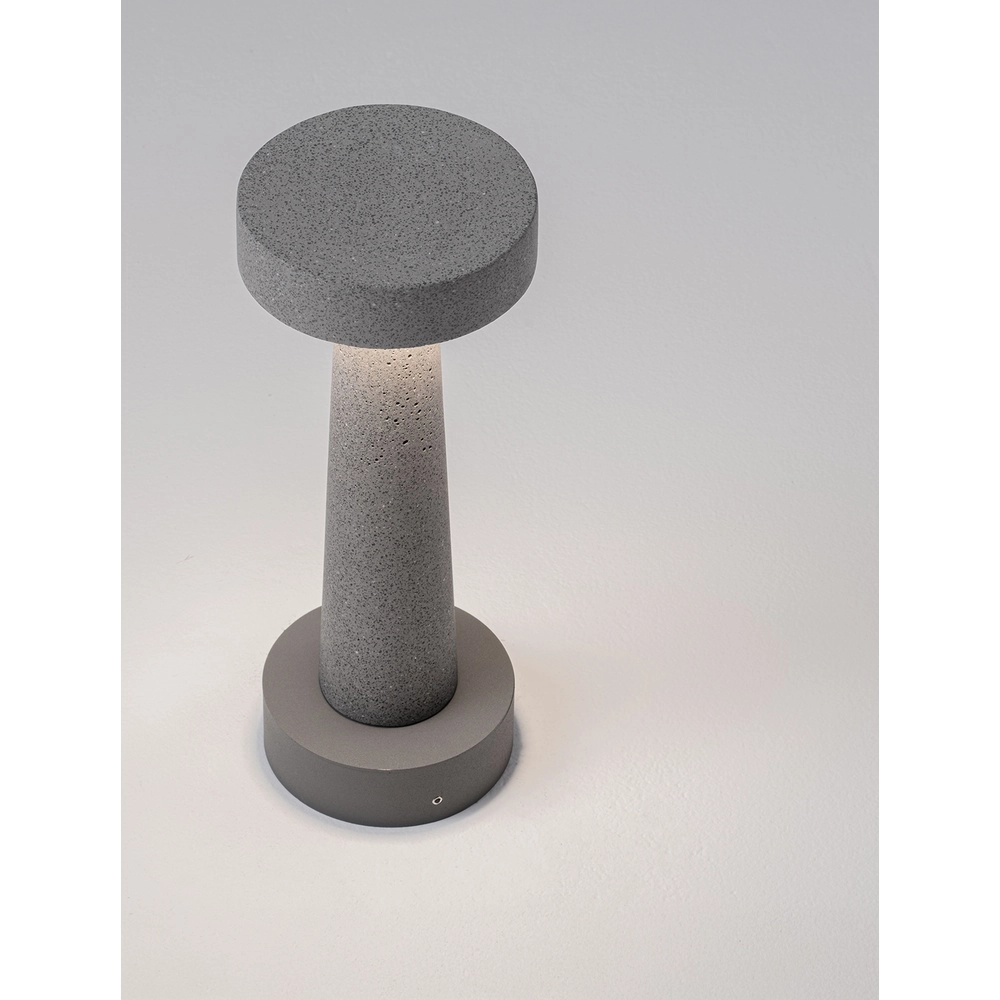 Gartenleuchte Cram Beton grau 30cm Lyora 5212017454676