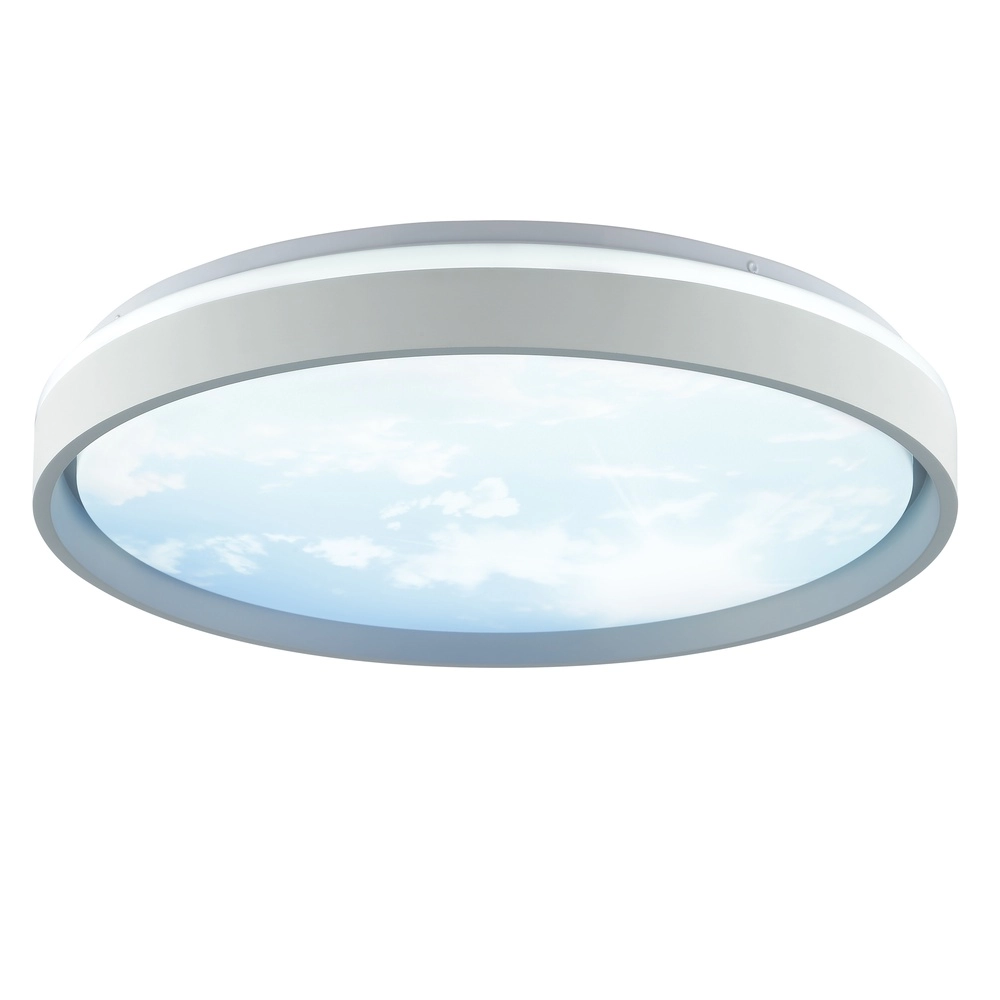 Deckenlicht Sky-Dream Weiß mit grauem Ø 48,5 cm Brilliant 4004353473999