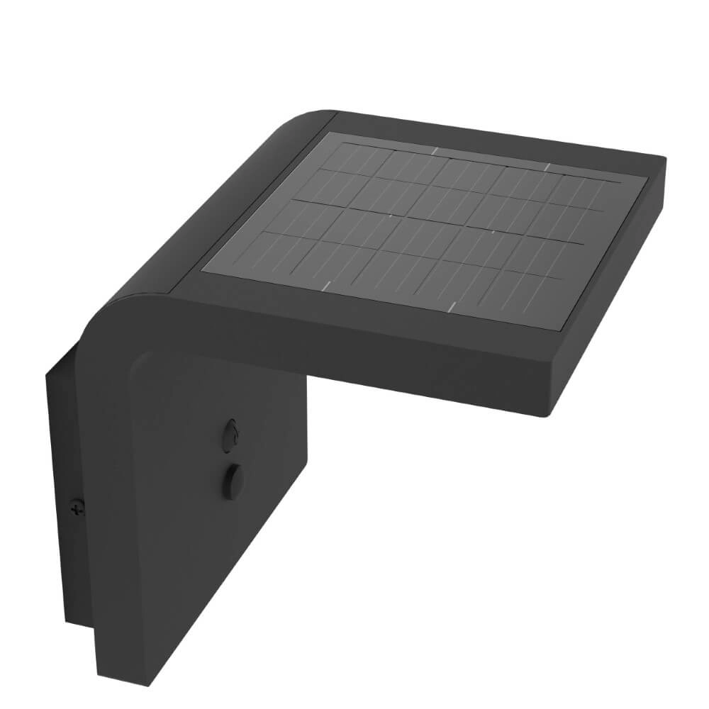 Design-Solarlampe Spiante Schwarz Eglo 9008606297900