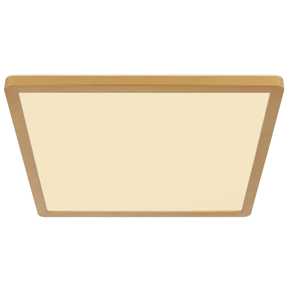 Deckenlicht Sapana Quadrat 42 cm Gold Globo 9007371451432