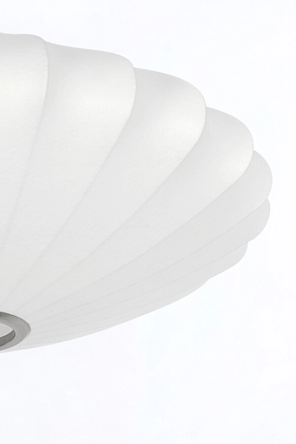 Japandi Pendelleuchte Fay Ø 60cm weiß Light & Living 8717807760373