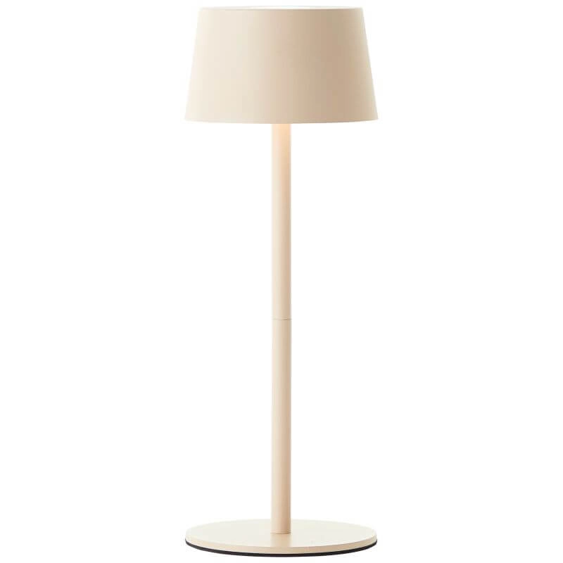 Wiederaufladbare Tischleuchte Jona beige Brilliant 4004353449116