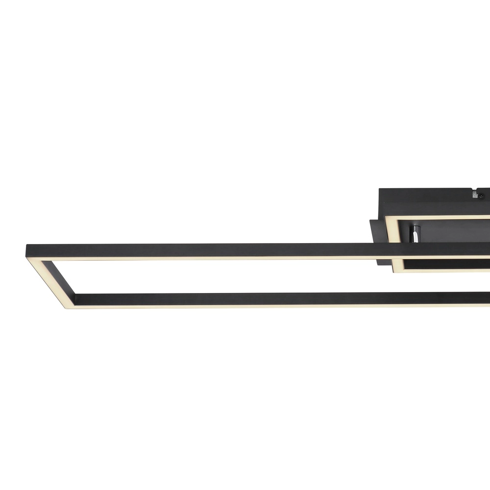 Schwarze Deckenlampe Tatjana Konstruktion Globo 9007371418350