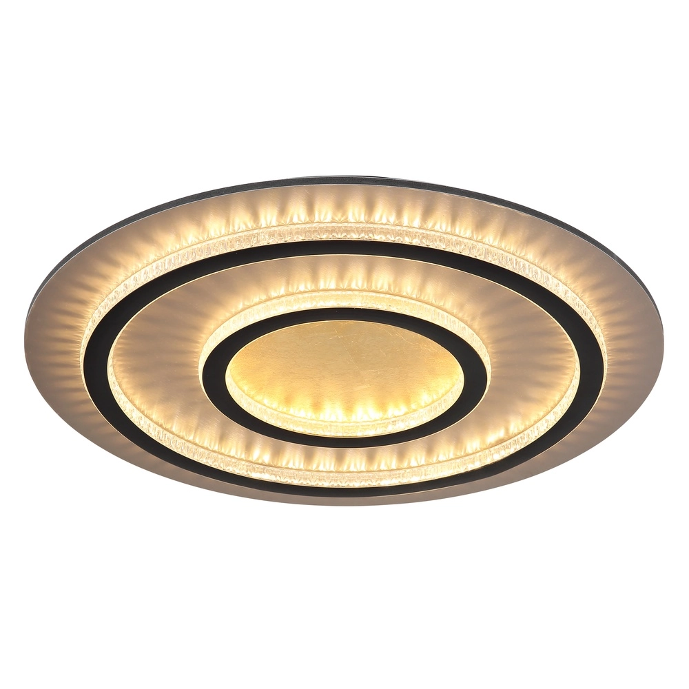 Deckenlampe Jayden schwarzer Ø 55 cm Globo 9007371533848