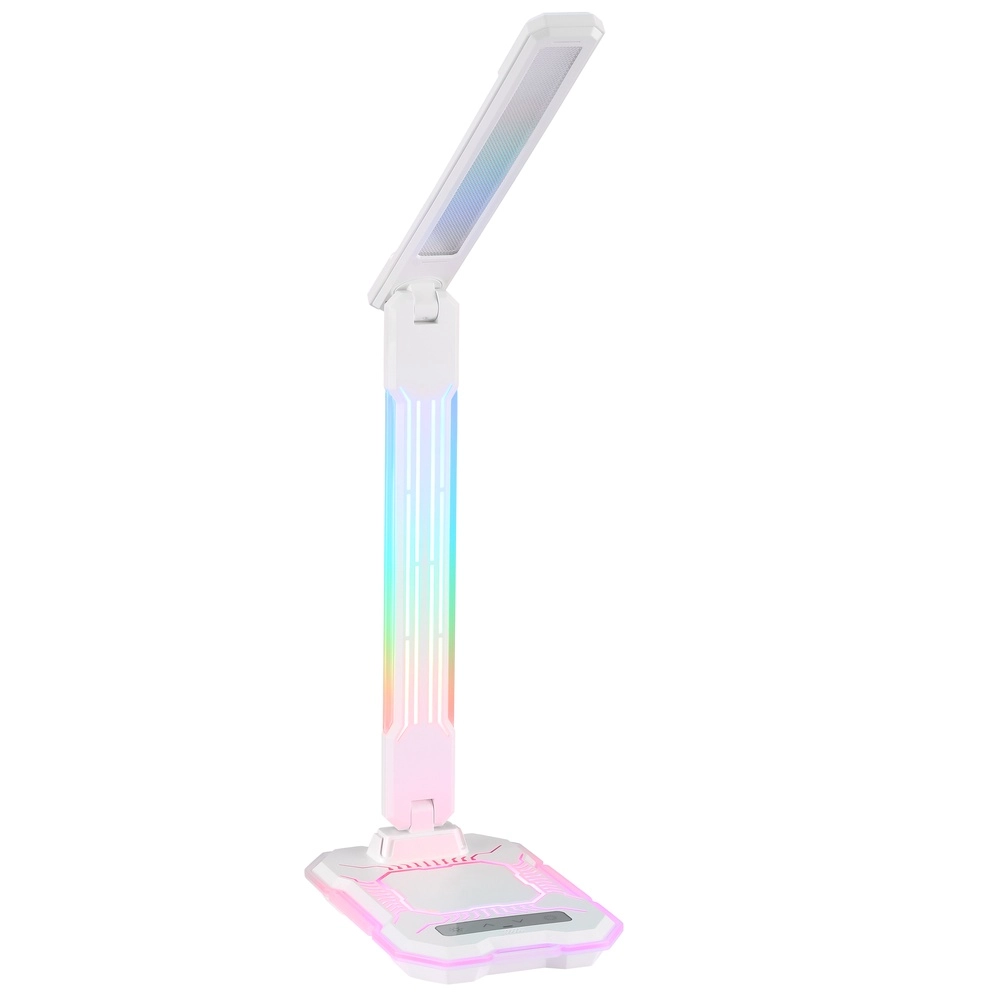 Schreibtischlampe Cyberglow Weiß Brilliant 4004353460678