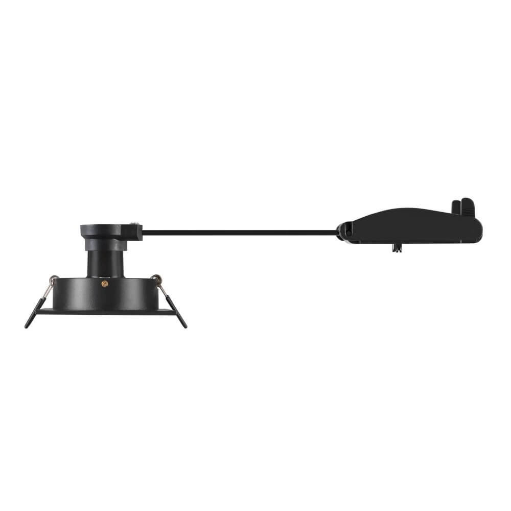 Einbaustrahler New Tria 75 quadratisch - schwarz - GU10 SLV 4024163276115